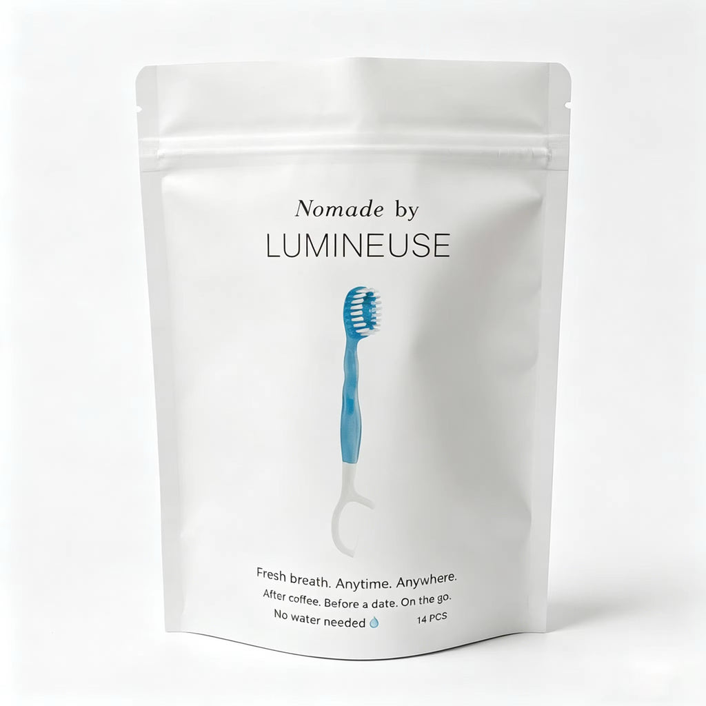 Nomade by LUMINEUSE - Brosses à dents sans eau 14 pièces