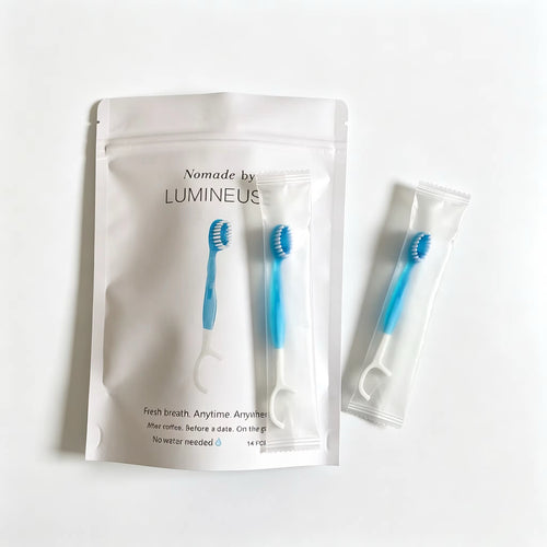 Nomade by LUMINEUSE - Brosses à dents sans eau 14 pièces